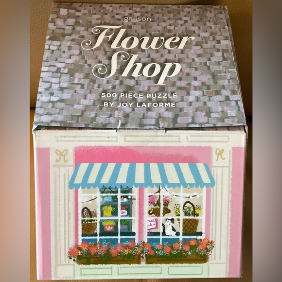 Galison Other - Galison “Flower Shop” 500 piece puzzle
